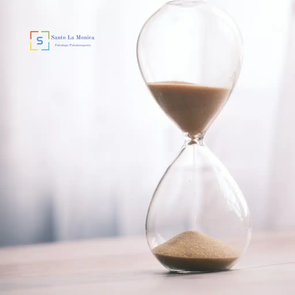 Clessidra, passato e futuro.